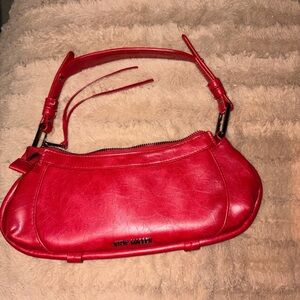 Steve Madden Bold Red Shoulder Bag